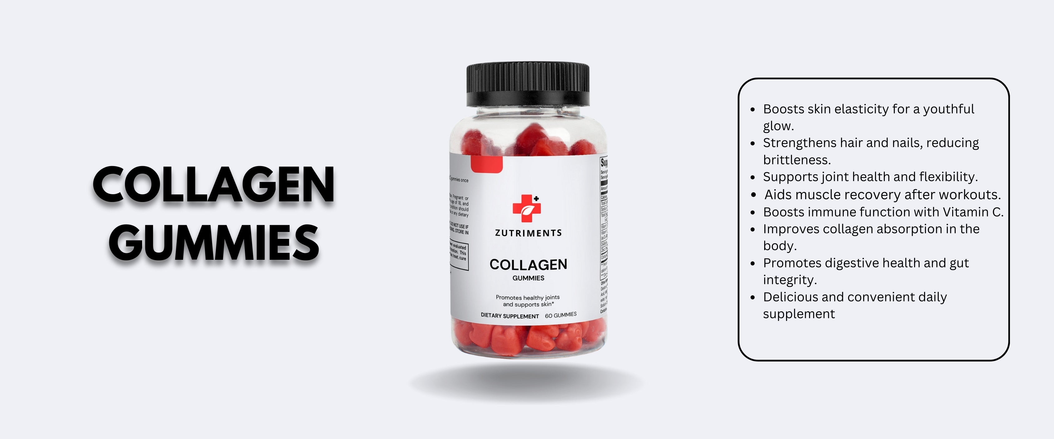 collagen gummies - zutriments